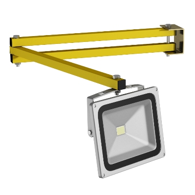 Угловой светодиодный прожектор Alutech LED-DL