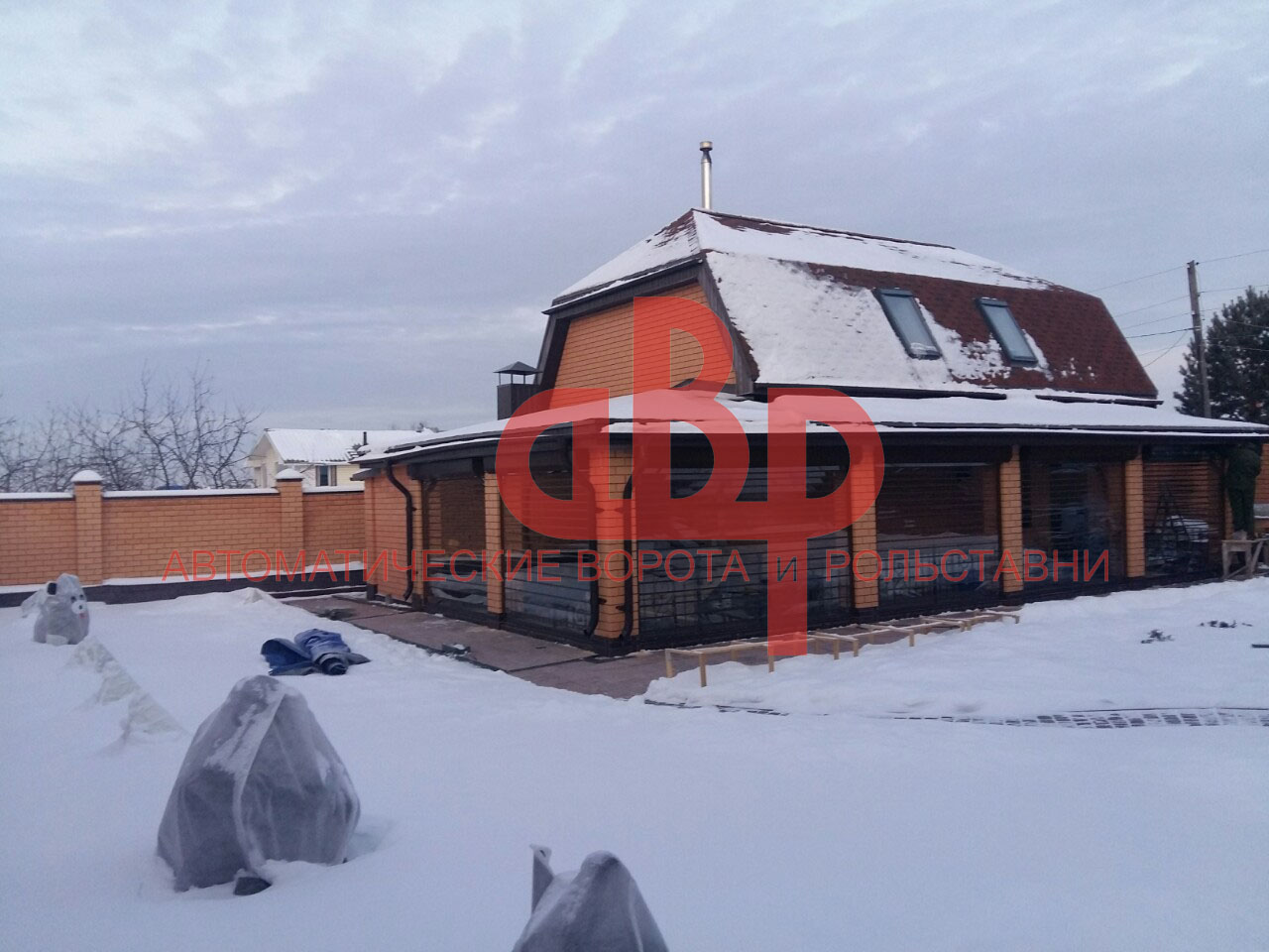 Готовый объект - светопрозрачные рольставни
